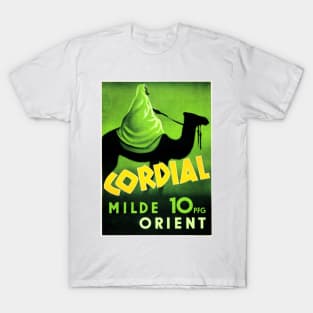 CORDIAL MILDE ORIENT 10PFG Bedouin Riding Camel German Cigarettes Advertising T-Shirt